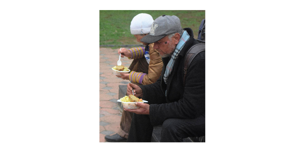 people eating