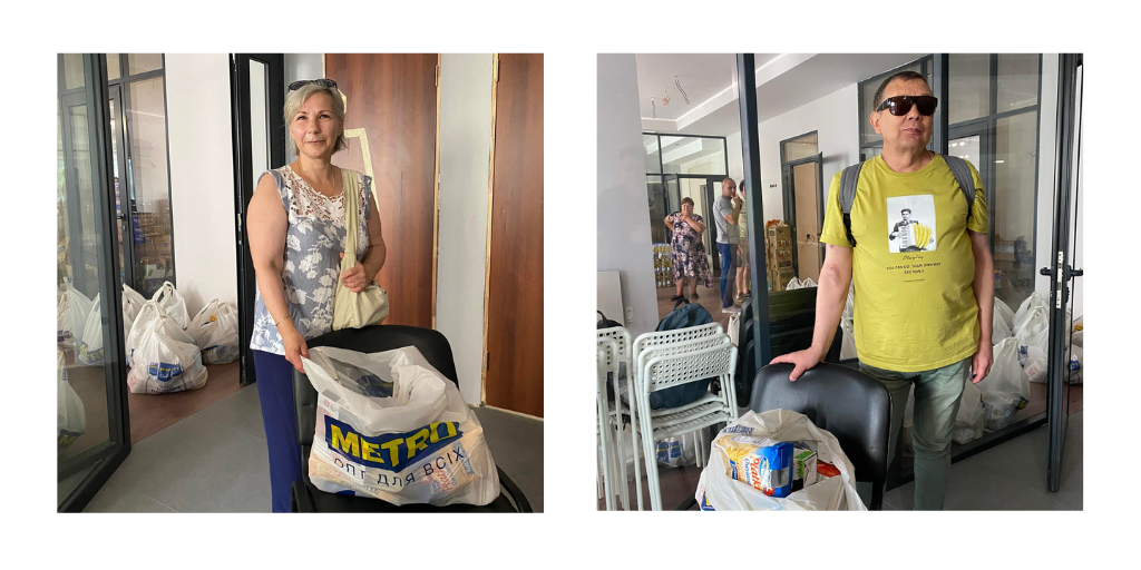 food distribution in Ukraine