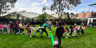 Children playing